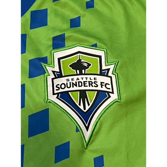 Seattle Sounders FC Adidas 2022 Aeroready Green Home Kit Jersey Shirt Size XL - Picture 3 of 8